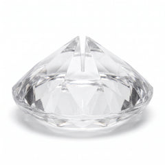 Clear Diamond Gem Place Card Holders - 10-Pack