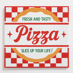 "Fresh and Tasty" Pizza Party Luncheon Napkins ‚Äì 16 Pack