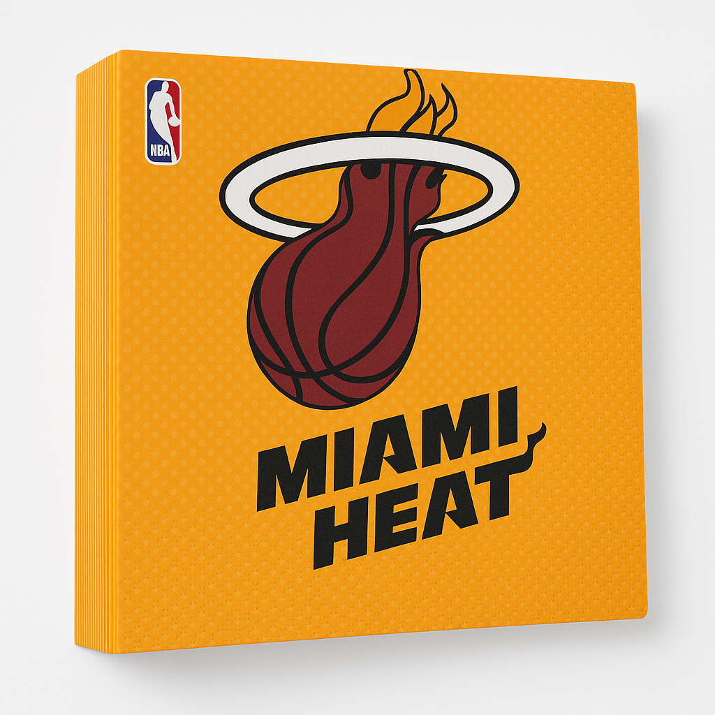 Miami Heat NBA Luncheon Napkins - Sports Party Supplies