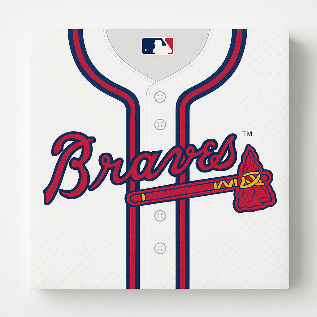 Atlanta Braves MLB Lunch Napkins