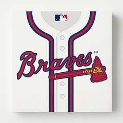 Atlanta Braves MLB Lunch Napkins