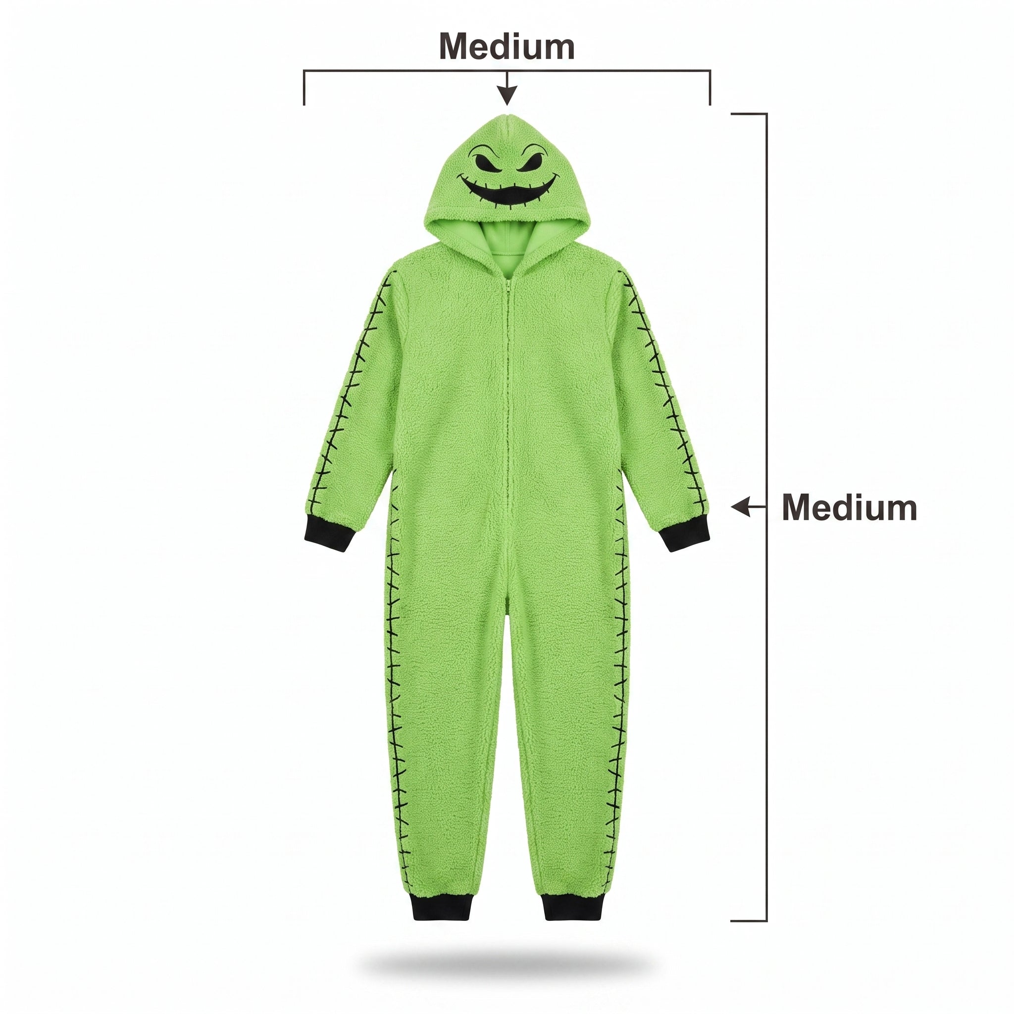 Adult Oogie Boogie Union Suit Costume