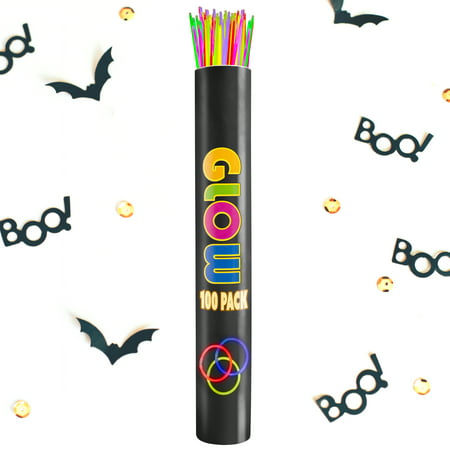 22 in. Assorted Glow Necklaces | 100 Count