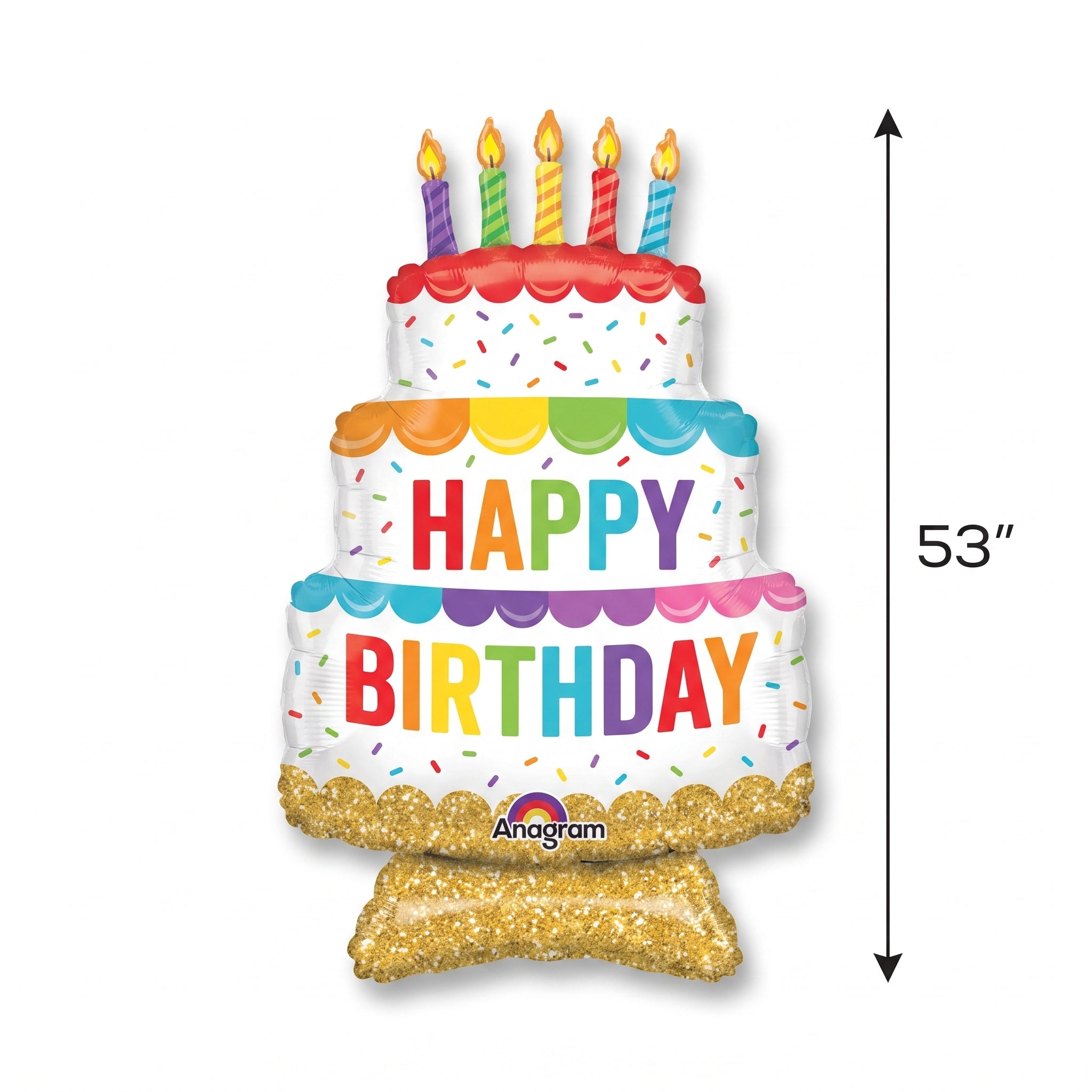Airloonz Birthday Cake Balloon