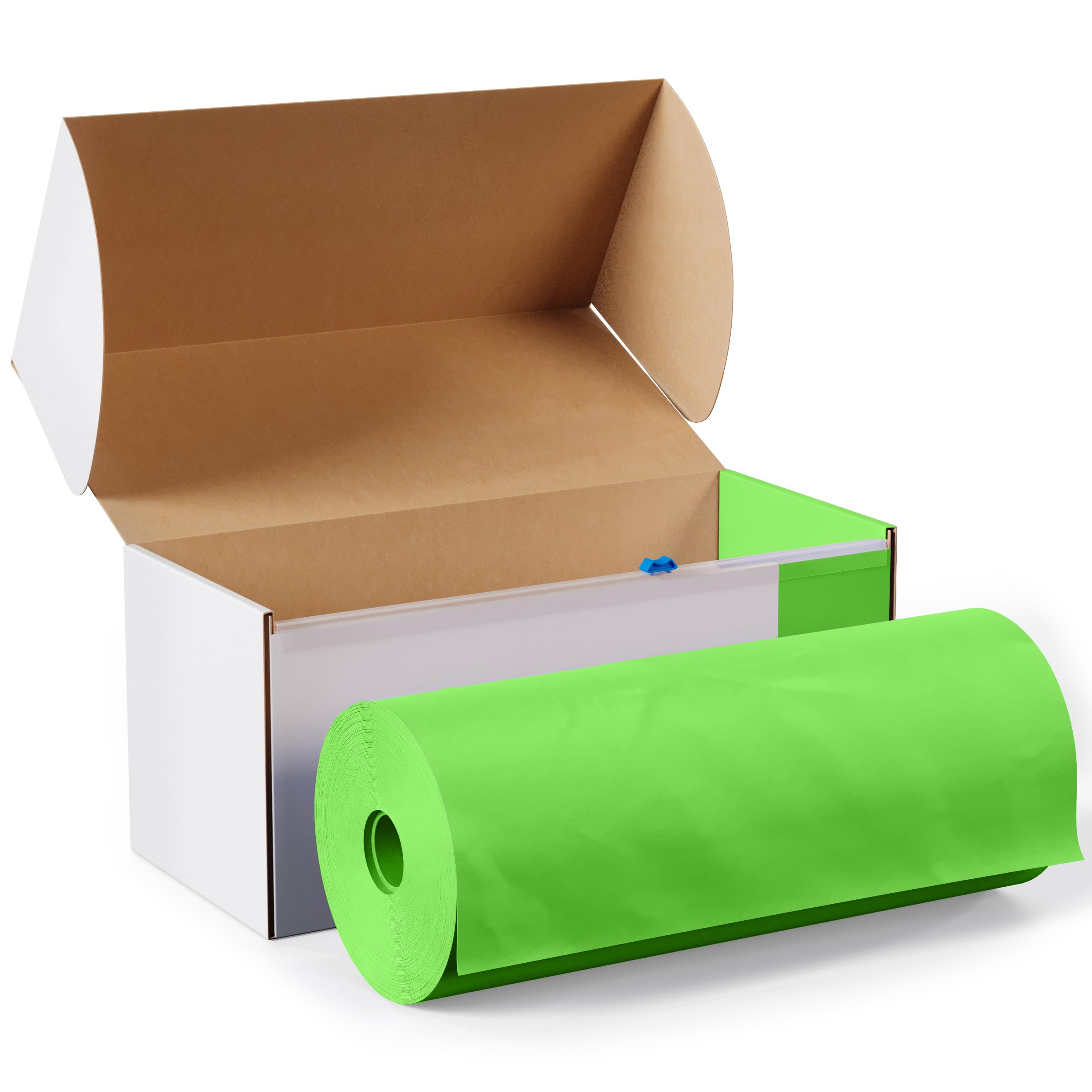 54 In. x 100 Ft. Cut To Size Table Roll | Lime Green