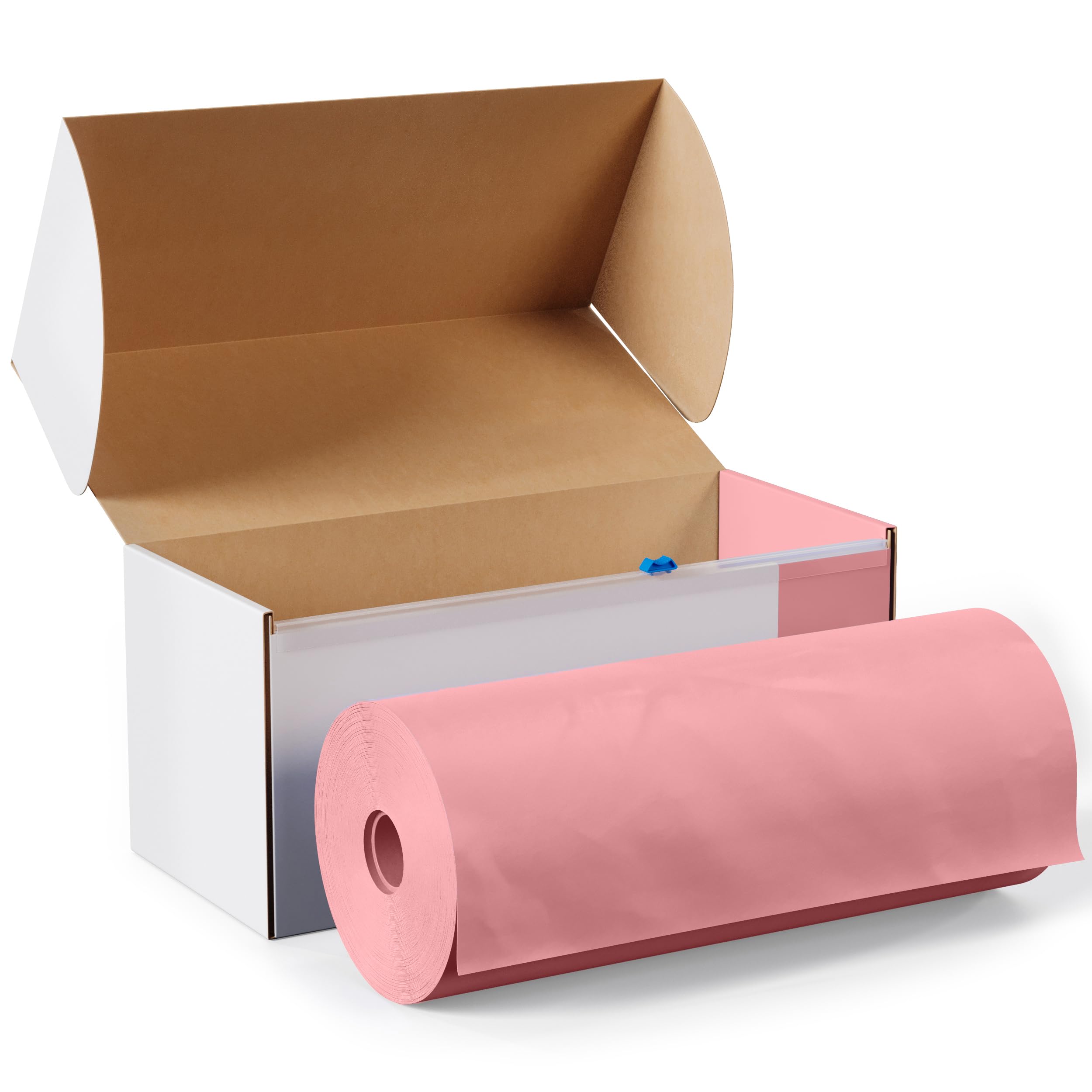 54 In. x 100 Ft. Cut To Size Table Roll  | Pink | Case of 6