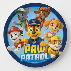 PAW Patrol Adventures 7" Round Dessert Plates - 8 Pack