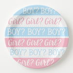 Gender Reveal Party Plates - 6.75