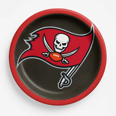 NFL Tampa Bay Buccaneers 7" Round Paper Plates