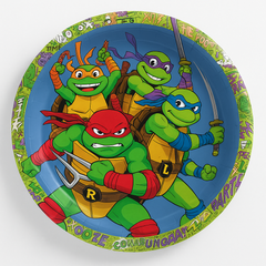 Teenage Mutant Ninja Turtles 9-Inch Round Paper Plates ‚Äì 8 Pack