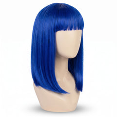 Royal Blue Long Bob Wig - Trendy Costume Accessory