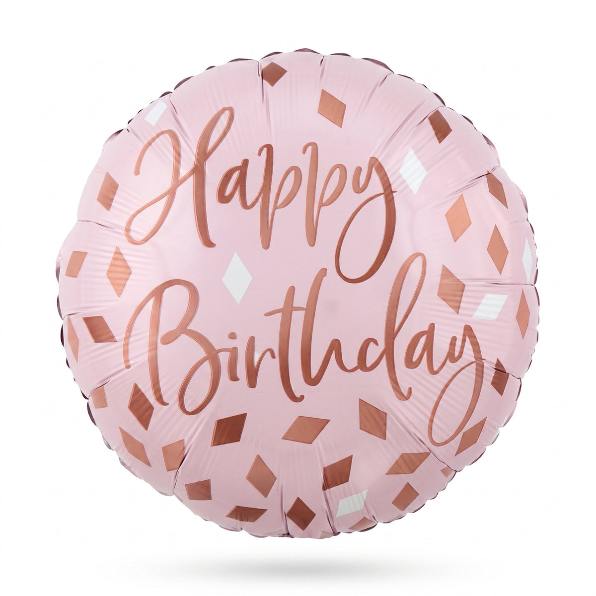 Elegant Blush Birthday Foil Balloon