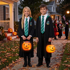 Kids' Harry Potter Slytherin Costume Robe - L/XL