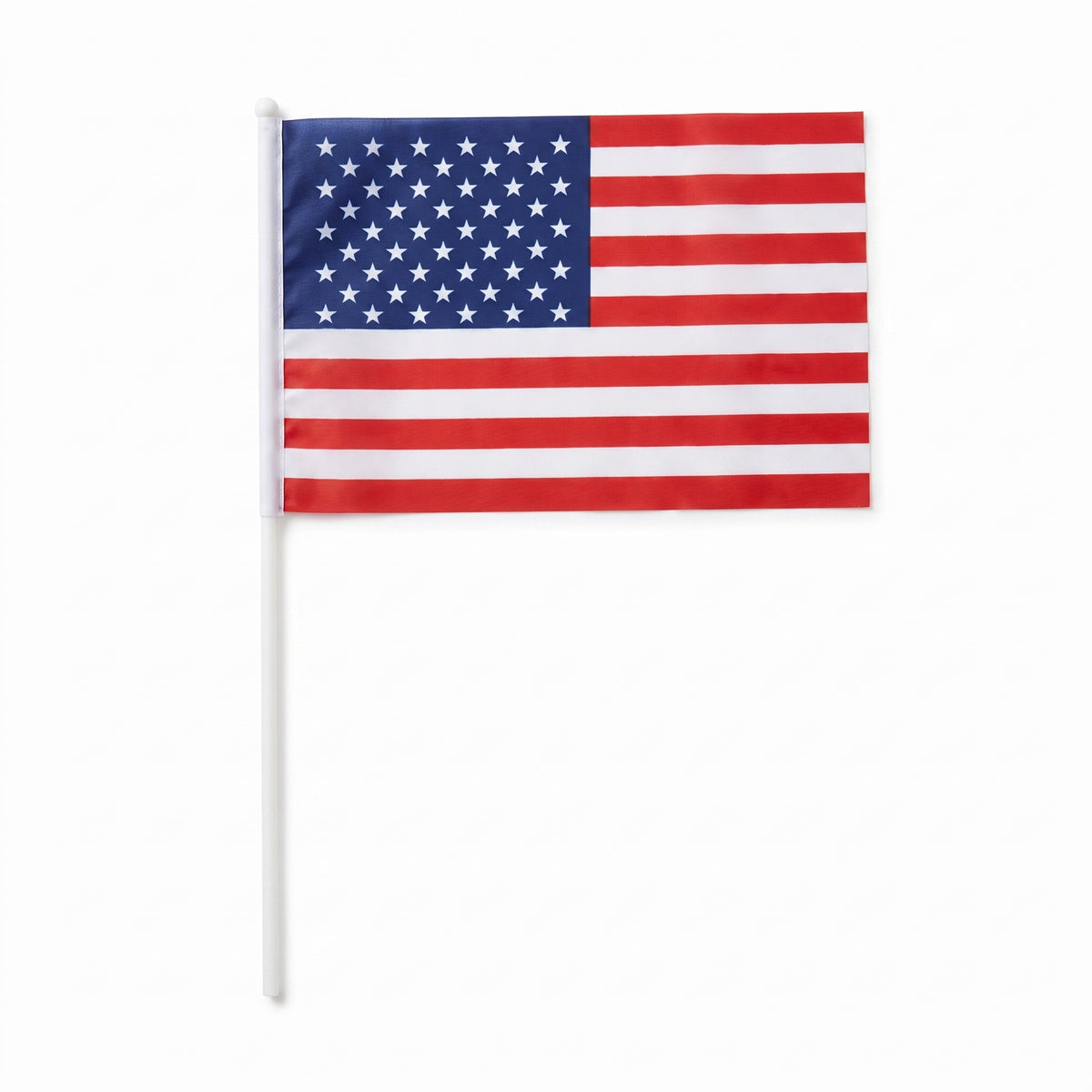 American Flag Handheld Decorations - 12 Pack