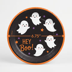 Spooky Friends 6.75" Halloween Paper Plates