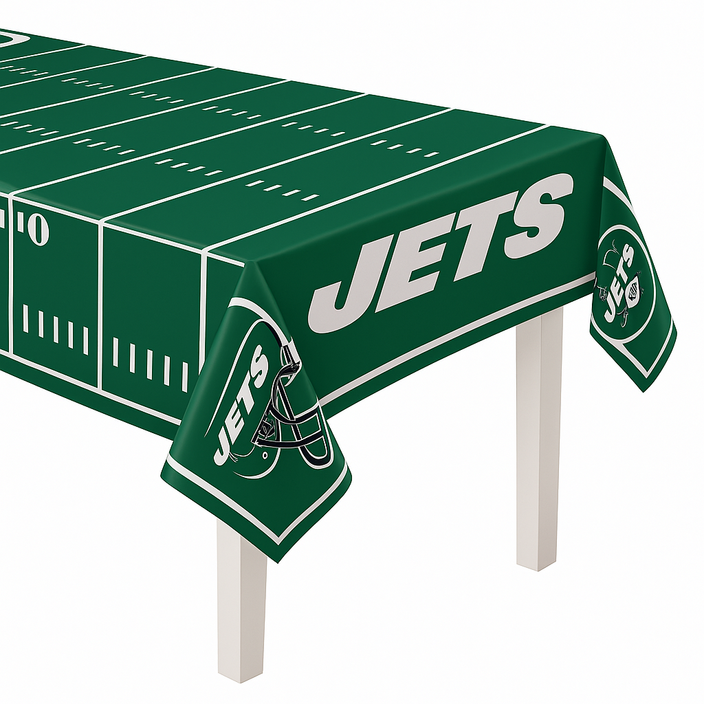 New York Jets NFL Plastic Table Cover