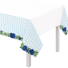 Baby in Bloom Plastic Table Cover