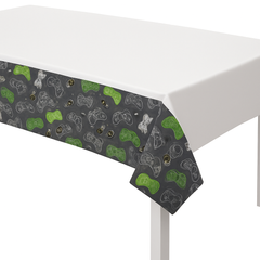 Level Up Video Game Birthday Party Paper Table Cover