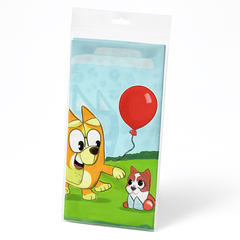 Bluey Plastic Table Cover for Kids Birthday Parties