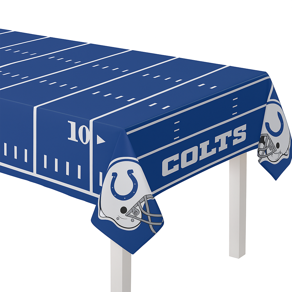 Indianapolis Colts NFL Plastic Table Cover