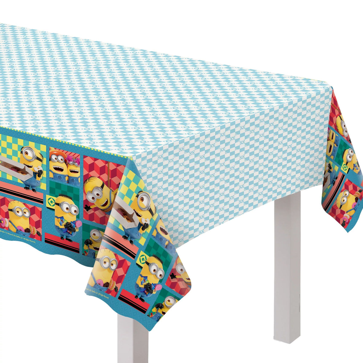 Despicable Me Minion Plastic Table Cover - 54" x 96"