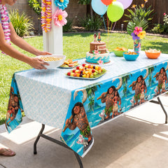 Disney Moana Plastic Table Cover for Kids Birthday Parties