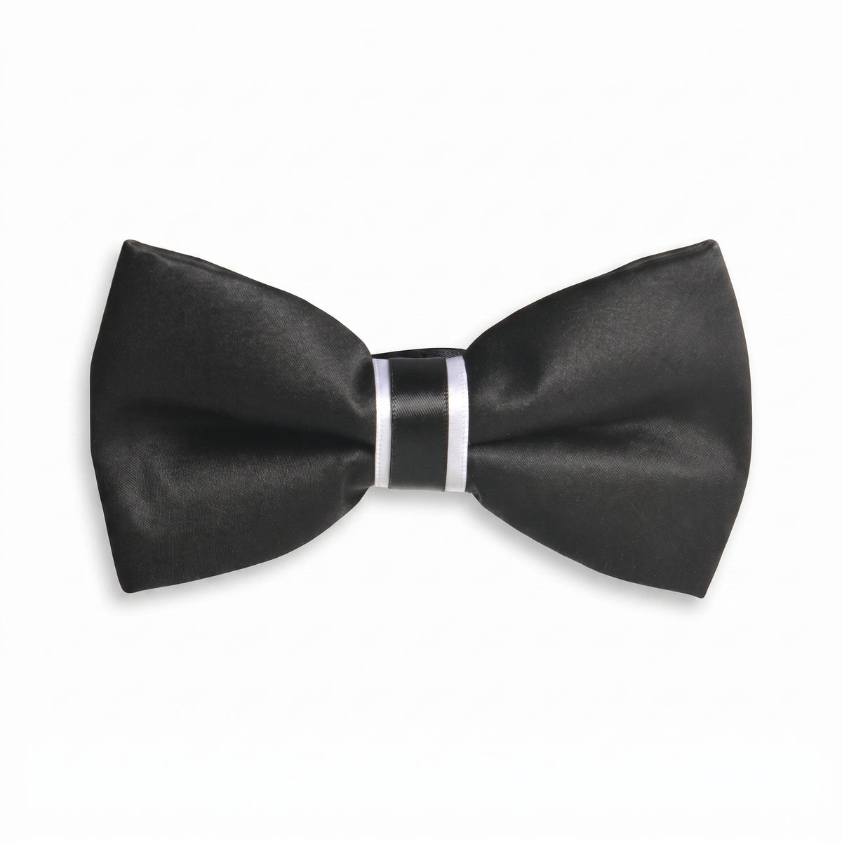 Roaring '20s Black Bow Tie - Classic Costume Accessory