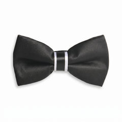 Roaring '20s Black Bow Tie - Classic Costume Accessory