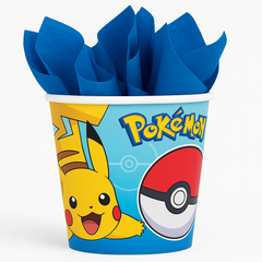Pokemon Core Party Paper Cups - 9 oz, 8 Pack