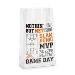 "Nothin' But Net" Large Basketball Party Bags