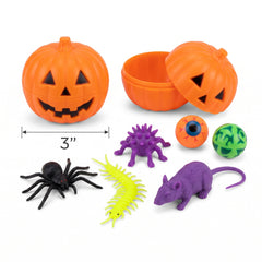 Halloween Jack-O'-Lantern Surprise Toy Favors, 12 Pack