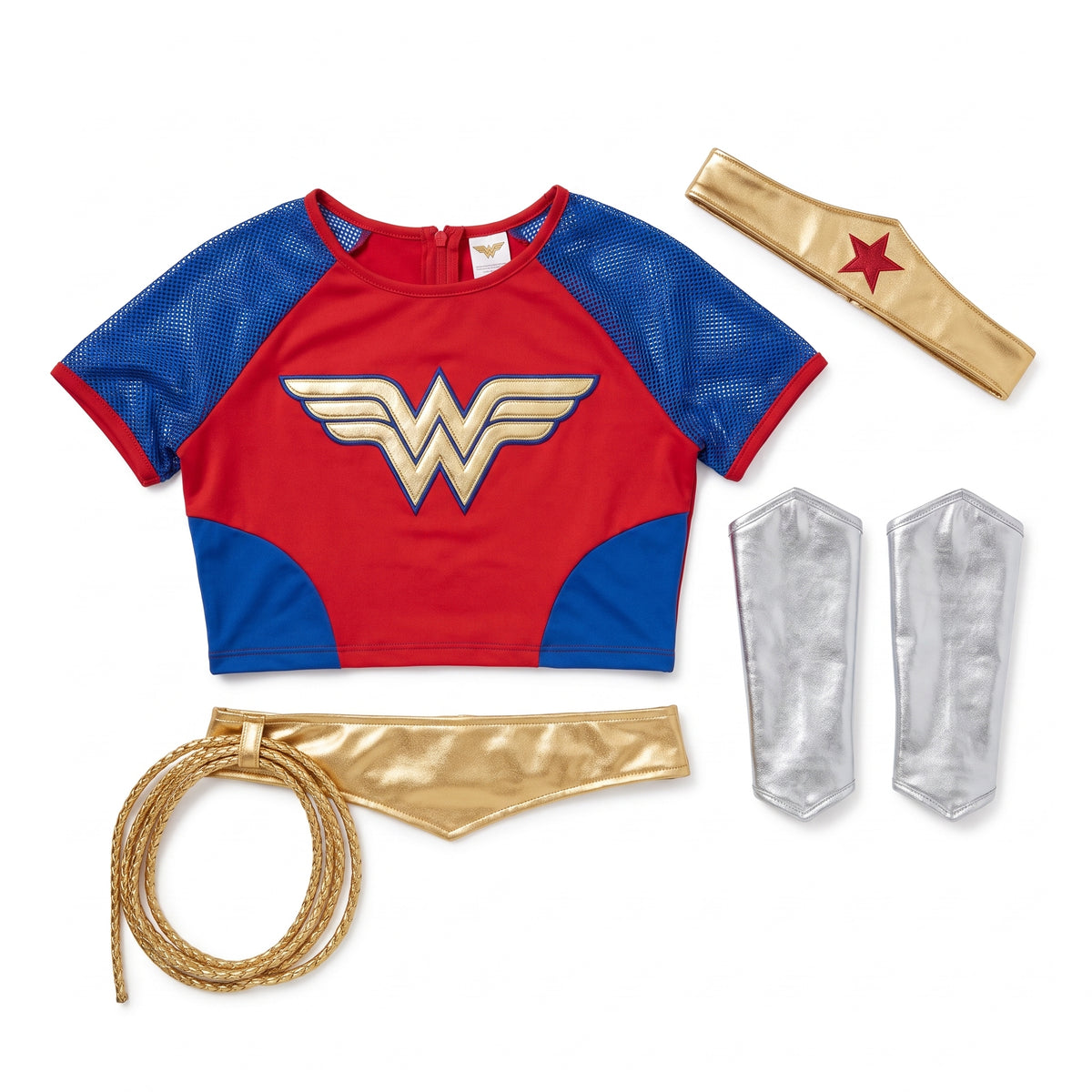 Women's Wonder Hero Costume Kit - L/XL