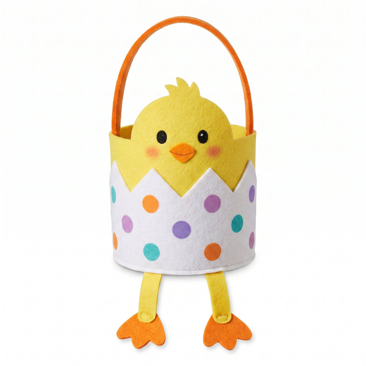 Adorable Chick Felt Easter Basket