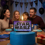 Star Wars Galaxy Birthday Candle - 4