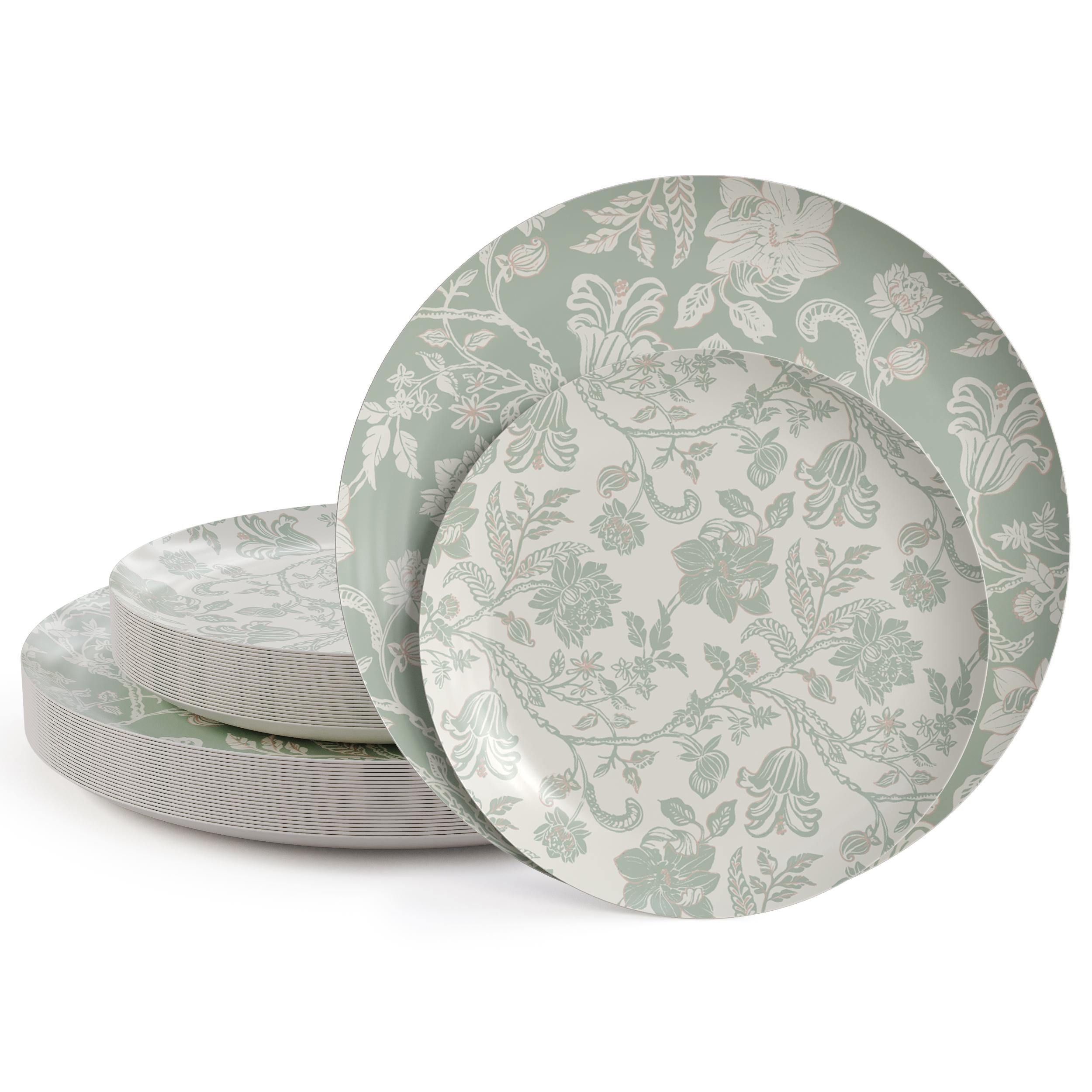 Earthtrends Gracy Design Plates Combo Set 16/16