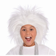 Wild Team Spirit White Crazy Wig