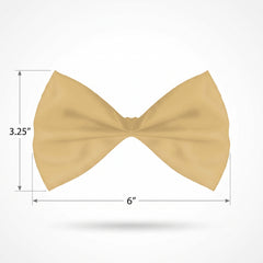 Dapper Gold Bow Tie Costume Accessory