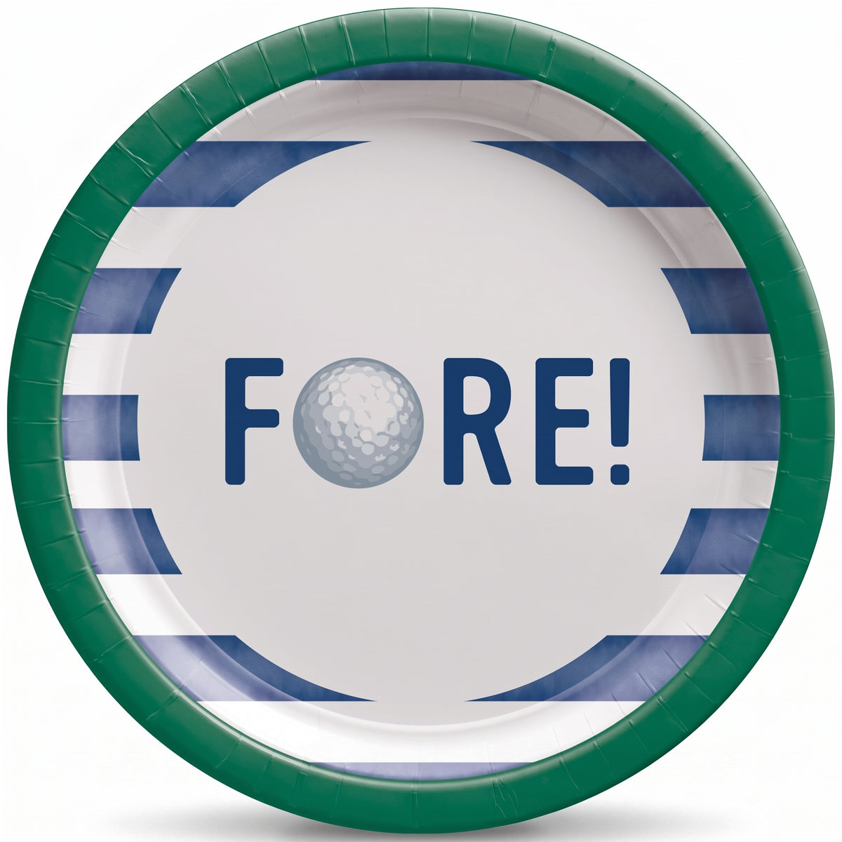 Golf Party 7" Round Paper Plates