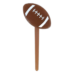 Football Party Picks - 3" Sports-Themed Food Accessories