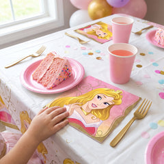 Disney Princess Aurora Lunch Napkins - 6.5 In. x 6.5 In. - 16 Pack