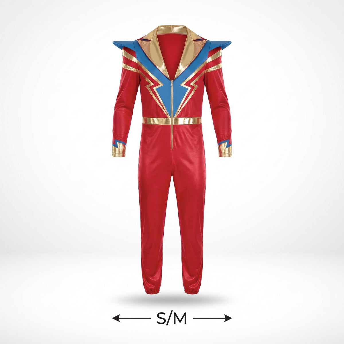Men's Glam Rock Jumpsuit Costume - Adult S/M