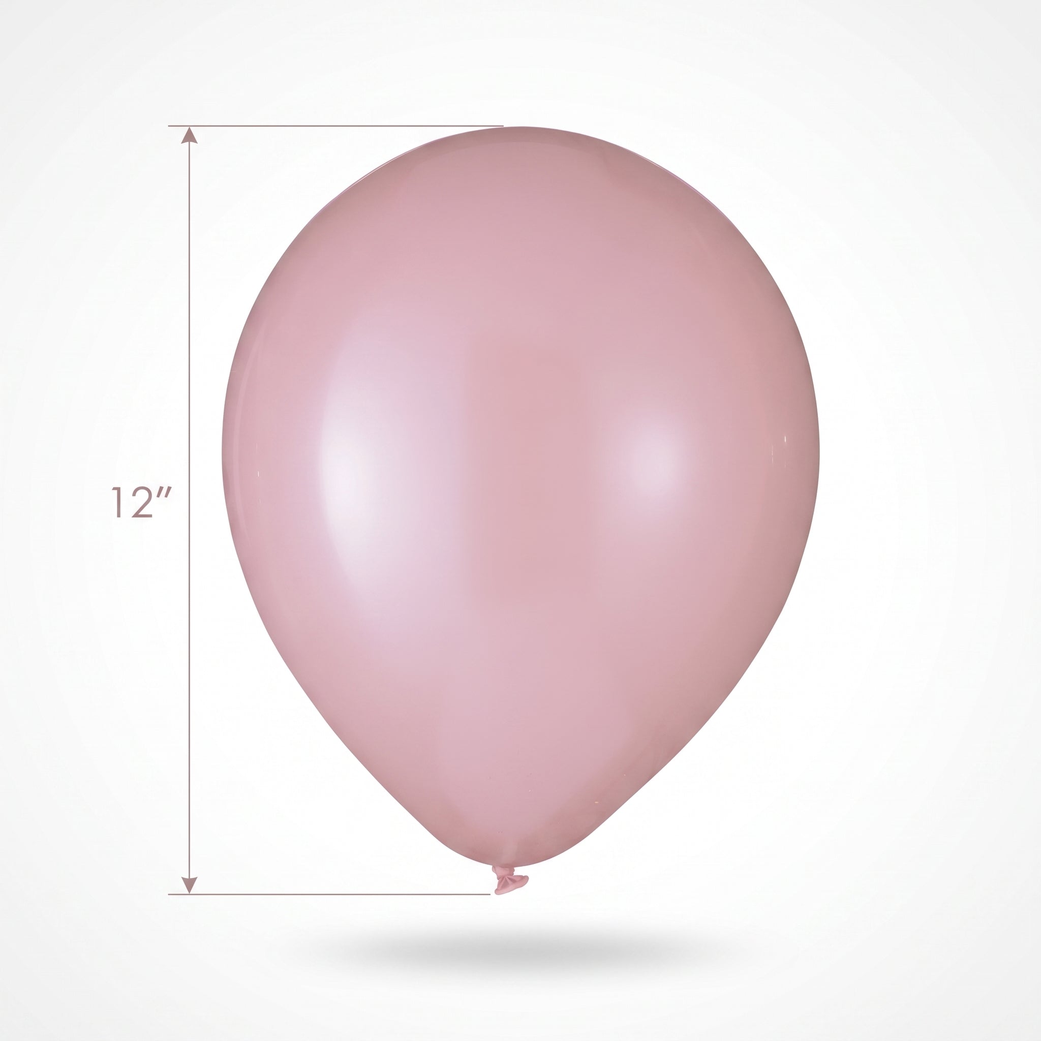 Luxaire Premium Blush Pink Latex Balloons - 12-inch, 25 Count