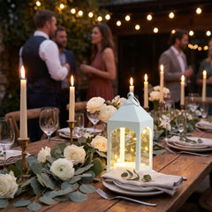 Elegant 8'' LED Decorative Lantern
