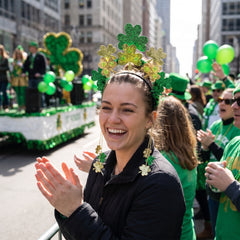 St. Patrick's Day Headband with Festive Dangles