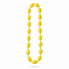 Black Metallic Bead Necklace, 30-Inch, 8-Pack
