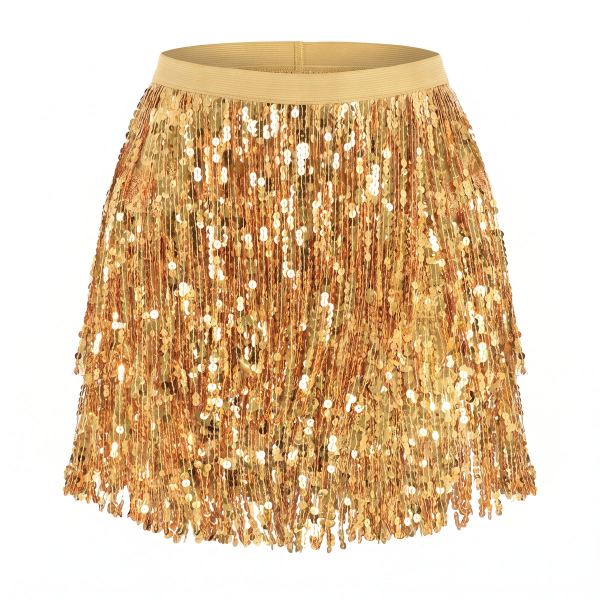 Gold Sparkle Skirt for Adults