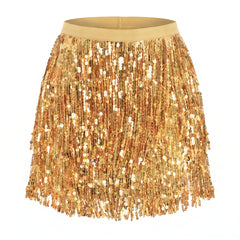 Gold Sparkle Skirt for Adults