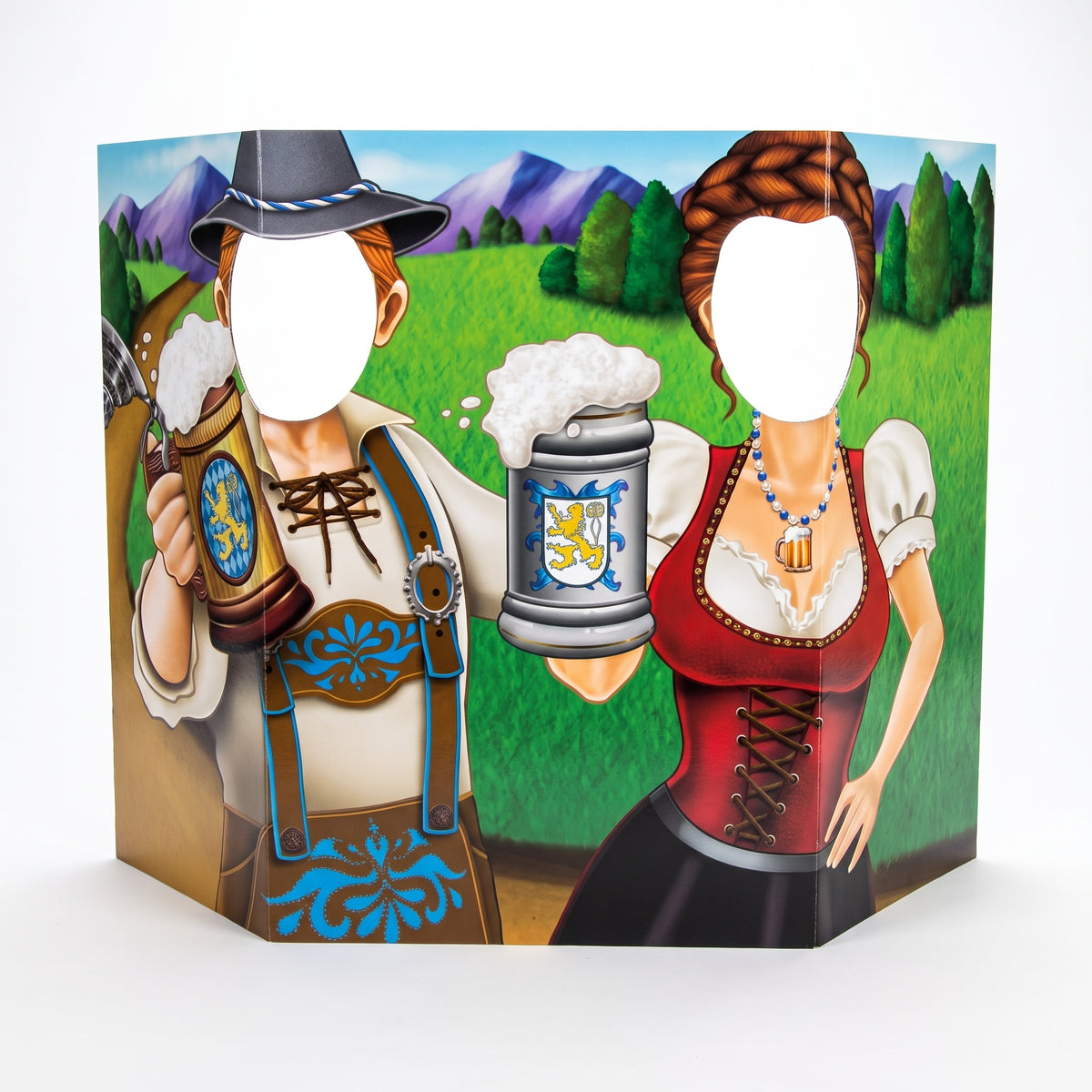 Oktoberfest Couple Photo Prop - 3.1 FT