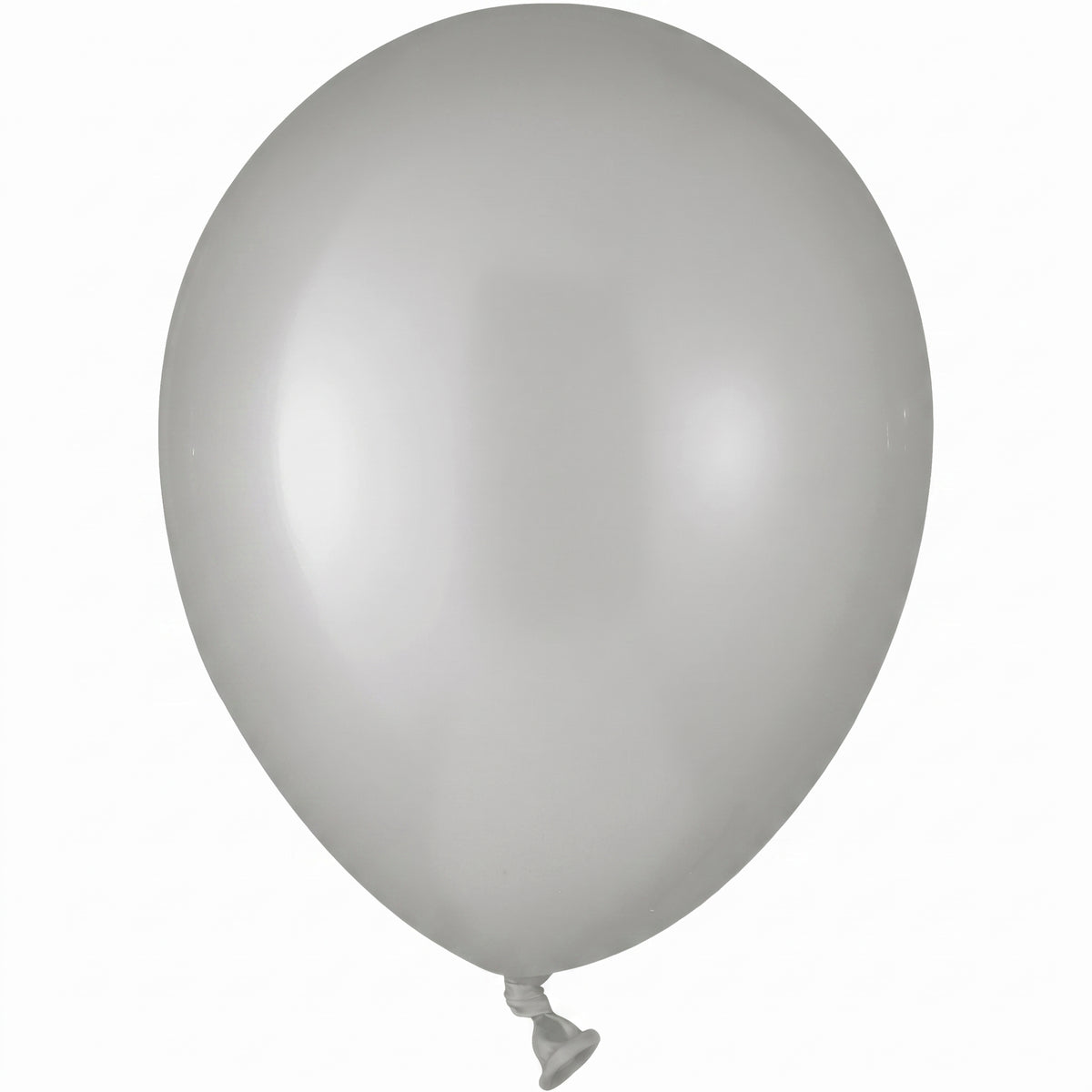 Premium 5" Silver Latex Balloons - 50 Count