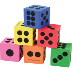 Foam Dice/ 1 1/2 Inch